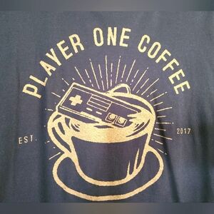 ☕️Player One Coffee Men's Tee